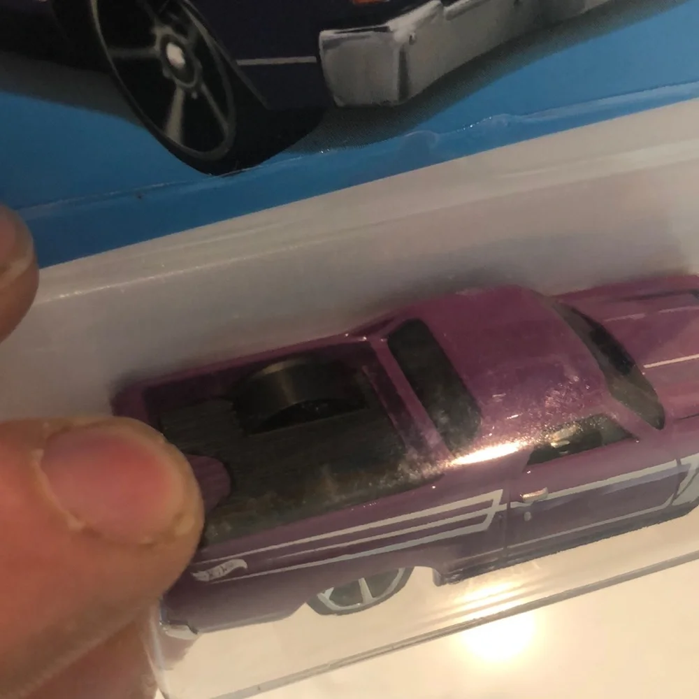 Purple '71 El Camino Toy Car